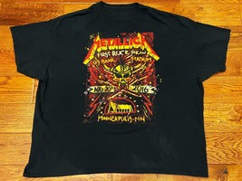 Metallica “First Rock Show” Minneapolis US Bank Stadium 2016 Concert Shirt 3XL - £17.01 GBP