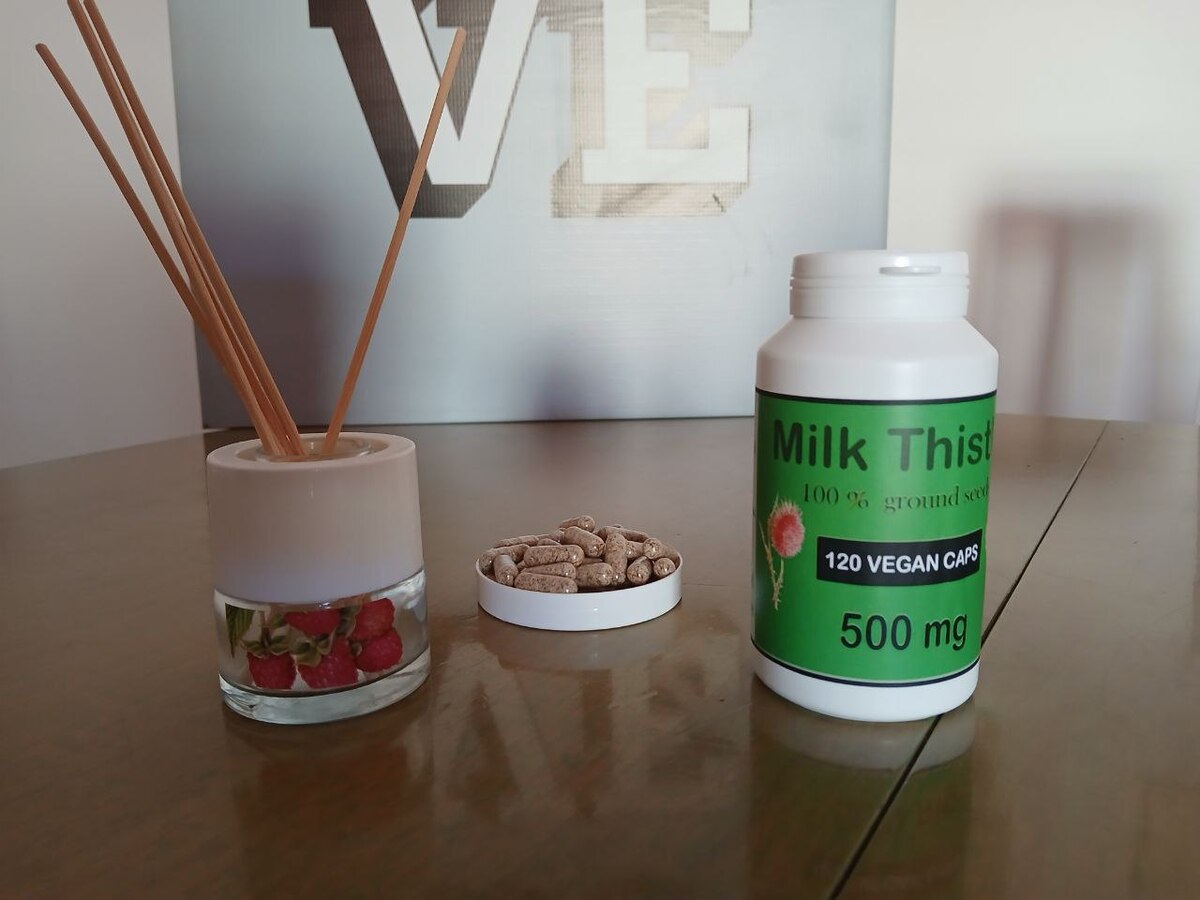 10 bottles - Milk Thistle Capsules 500 mg –120 Vegan Herbal Supplement – Natural Item image 7