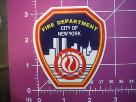 FDNY-New York City Fire Department 3&quot; decal - $57.10 MXN