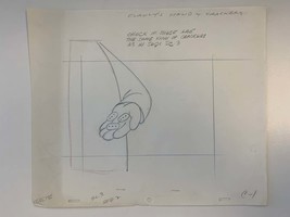 The Flintstones original hand drawn artwork for cartoon - $5.00