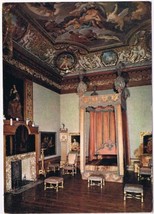 Postcard Middlesex London England UK Hampton Court Palace King&#39;s Bedroom - £3.11 GBP