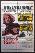 *THE LEGEND OF CUSTER (1968) Wayne Maunder as George Armstrong Custer Bi... - $95.00