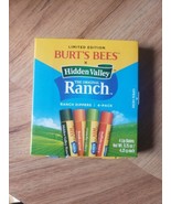 Burt&#39;s Bees x Hidden Valley Ranch Dippers Limited Edition Lip Balm - IN ... - $29.20