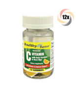 12x Bottles Healthy Sense C Vitamin Dietary Supplement Gummies | 12 Per ... - $33.05 CAD
