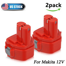 12V For Makita 1200 1220 1201 Pa12 1222 1233 192598-2 Cordless Tools Battery 2Ps - $56.99