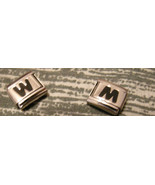 ESSENZA  ITALIAN CHARM - LINKS TOGETHER MAKES A BRACELET - NEW - BLACK L... - $27.87 MXN