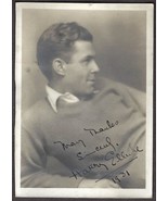 Harry Ellerbe, Actor in House of Usher, Outer Limits - Authentic Signed ... - $855.30 MXN
