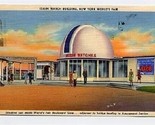 Elgin Watch Building Postcard New York World&#39;s Fair 1940 - £9.34 GBP