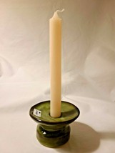 Tag Palermo Stoneware Taper and Pillar Candle Holder Spruce Green - £23.96 GBP