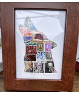 Wolf’s Head – On A Howl! - Vintage Postage Stamp Collage Art - €37,90 EUR