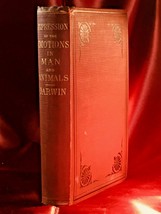 Expression Of The Emotions In Man And Animals ~ Charles Darwin ~ 1st Edition - £744.20 GBP