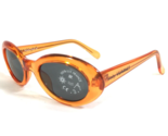 Vuarnet Kids Sunglasses B300 Orange Round Frames with Blue Lenses 40-18-105 - £58.96 GBP
