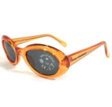 Vuarnet Kids Sunglasses B300 Orange Round Frames with Blue Lenses 40-18-105 - $74.86