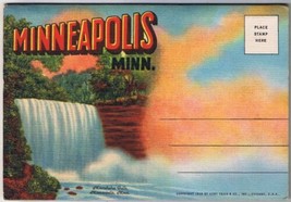 Postcard Booklet Minneapolis Minnesota - $7.23