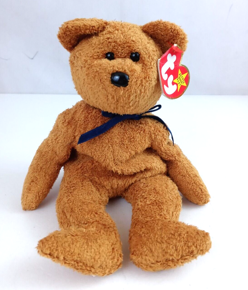 Vintage 1998 1999 Ty Beanie Babies Fuzz 8.5&quot; Bean Bag Plush W/ Tags &amp; Ta... - $79.19