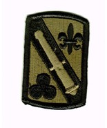 42nd ARTILLERY BRIGADE  PATCH SUBDUED COLOR (BLACK ON OLIVE) NOS - $4.00