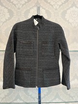 THEORY Charcoal Cotton Blend Style#ADB04401 Blazer/Jacket Sz 6 $395 - £126.38 GBP