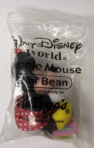 Walt Disney World Minnie Mouse Mini Bean Kellogg&#39;s Exclusive Still in Package - £3.98 GBP