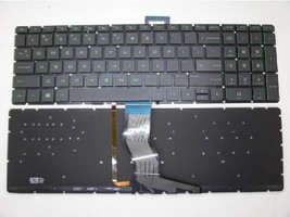 US Black Backlit Keyboard (without frame) For HP 15-ak010nb 15-ak030nr 1... - $79.80