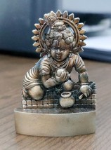 Ladoo Gopal Idol Laddu Gopal Statue Murti 6.5 cm Height Energized - £9.43 GBP
