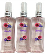 3X Body Fantasies Moonlit Florals Fragrance Body Spray Women 3.2 oz each - $22.95