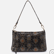 HOBO Darcy Leather Crossbody Bag, Wristlet Convertible Strap, Halo Shimmer NWT - £87.49 GBP