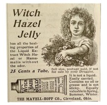 Mayell Hopp Witch Hazel Jelly 1894 Advertisement Victorian Skin Care ADB... - £7.82 GBP