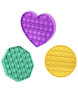 Push Pop Bubble Sensory Fidget Toy 3PCS Pop Pop Fidget Toy for Child, Se... - $15.83