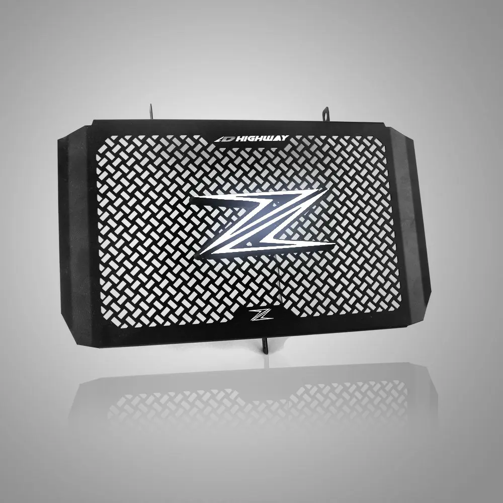 LED Light Bumb Motorcycle Radiator Grille Cover Guard Aluminum Oil Cooler - £34.98 GBP+