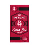 NBA Houston Rockets Dominion Personalized Beach Towel 30×60 Inches - €42,73 EUR