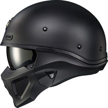 Scorpion Adult Street Bike Covert X Solid Color Helmet Matte Black 2XL - £240.93 GBP