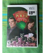 World Championship Poker All In (Nintendo Wii, 2007) New Factory Sealed - $13.54