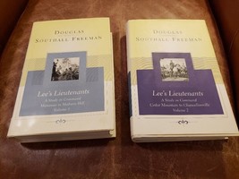 HC&amp;DJ * VOLS 1 &amp; 2 (of 3) * LEE&#39;S LIEUTENANTS STUDY IN COMMAND DOUGLAS F... - £37.38 GBP