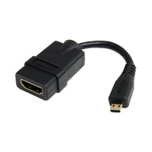 Startech.Com HDADFM5IN 5IN Micro Hdmi To Hdmi Adapter Dongle; 4K Video (3840X216 - £34.45 GBP