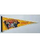 Rare Vintage 1997 MLB Pennant Pittsburgh Pirates WinCraft Sports 12&quot; x 3... - £12.76 GBP