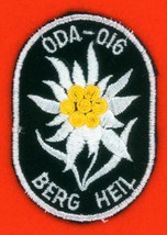 ODA-016, 1/10th Special Forces Group (Abn), Berg Heil, Patch, 1980&#39;s, Bad Tolz - £11.09 GBP