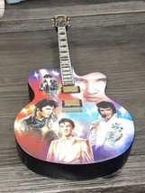 GUC Elvis Presley  Guitar Bradford Exchange Rockin Through The Years Ltd... - £36.05 GBP