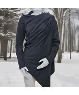 Arc’teryx Nyara Wrap Cape Womens Size Medium Gray Open Front Cardigan Ja... - €66,75 EUR