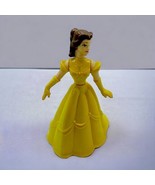 BURGER KING FIGURE TOY  1991  BEAUTY &amp; the BEAST PRINCESS BELLE 3.25 Cak... - $5.08 CAD