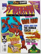 Marvel Spider-Man Magazine feat. Iron Man Human Torch Dr. Doom No. 9 Jan... - £7.11 GBP