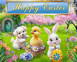 Easter Jigsaw Puzzle, Children&#39;S Puzzles, Board Game, Puzzles For Kids - £33.86 GBP