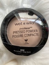 Wet n Wild Photofocus Pressed Powder Neutral Beige 823C Compact Contour ... - £10.81 GBP