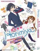 Anime DVD Horimiya Season 1 + Missing Piece English Dubbed Free Shipping - £22.78 GBP