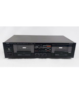 Vintage Yamaha KX-W202U Natural Sound Dual Cassette Deck Tape Player/Rec... - £44.15 GBP