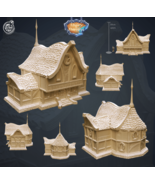 3D Printed Cast n Play Library Kingdom Of Thamarya 28mm 32mm D&amp;D - $227.13+