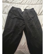 Alfred Dunner Size 18W Black Pants-Brand New-SHIPS N 24 HOURS - $49.50