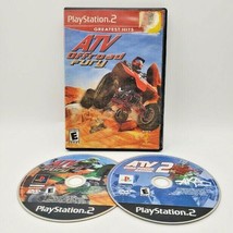 ATV: Off Road Fury &amp; ATV 2: Quad Power Racing (PlayStation 2, 2001) Game 2 DISCS - £10.08 GBP