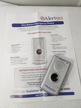 NEW Alert911 Medical Alert 911 One Button Emergency phone Connect America - $49.00