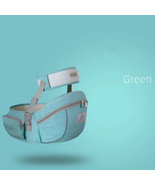 Green 2 Ergonomic Baby Carrier Portable Infant Kid Hip Seat Waist Stool ... - $59.84