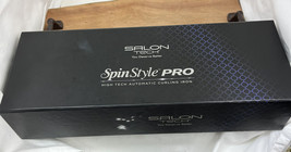 SpinStyle Pro Auto Curler 1 in Black - Salon Tech Create Long-Lasting Curls - £35.76 GBP